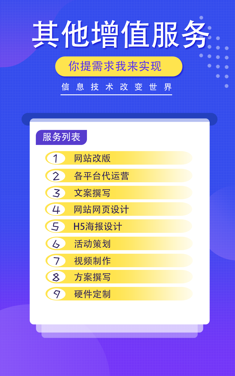 重庆Html5网站建设开发